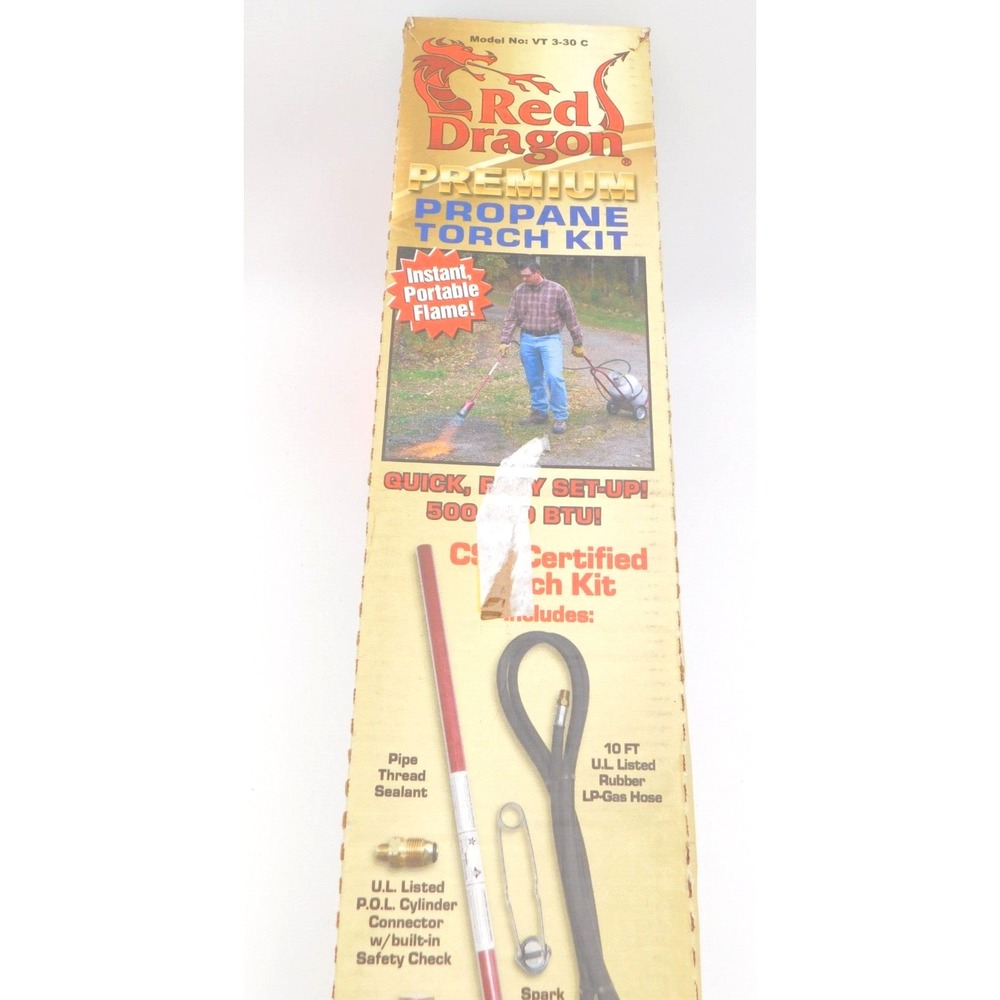 Red Dragon VT 3-30 C Weed Burner Propane Vapor Hand Torch